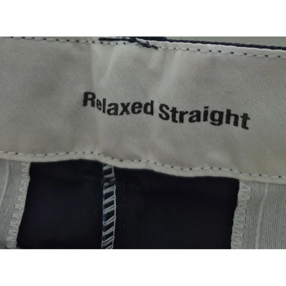 Dickies  Cargo Relaxed Fit Pants Mens 30x32 Navy Blue Straight Leg Work NEW